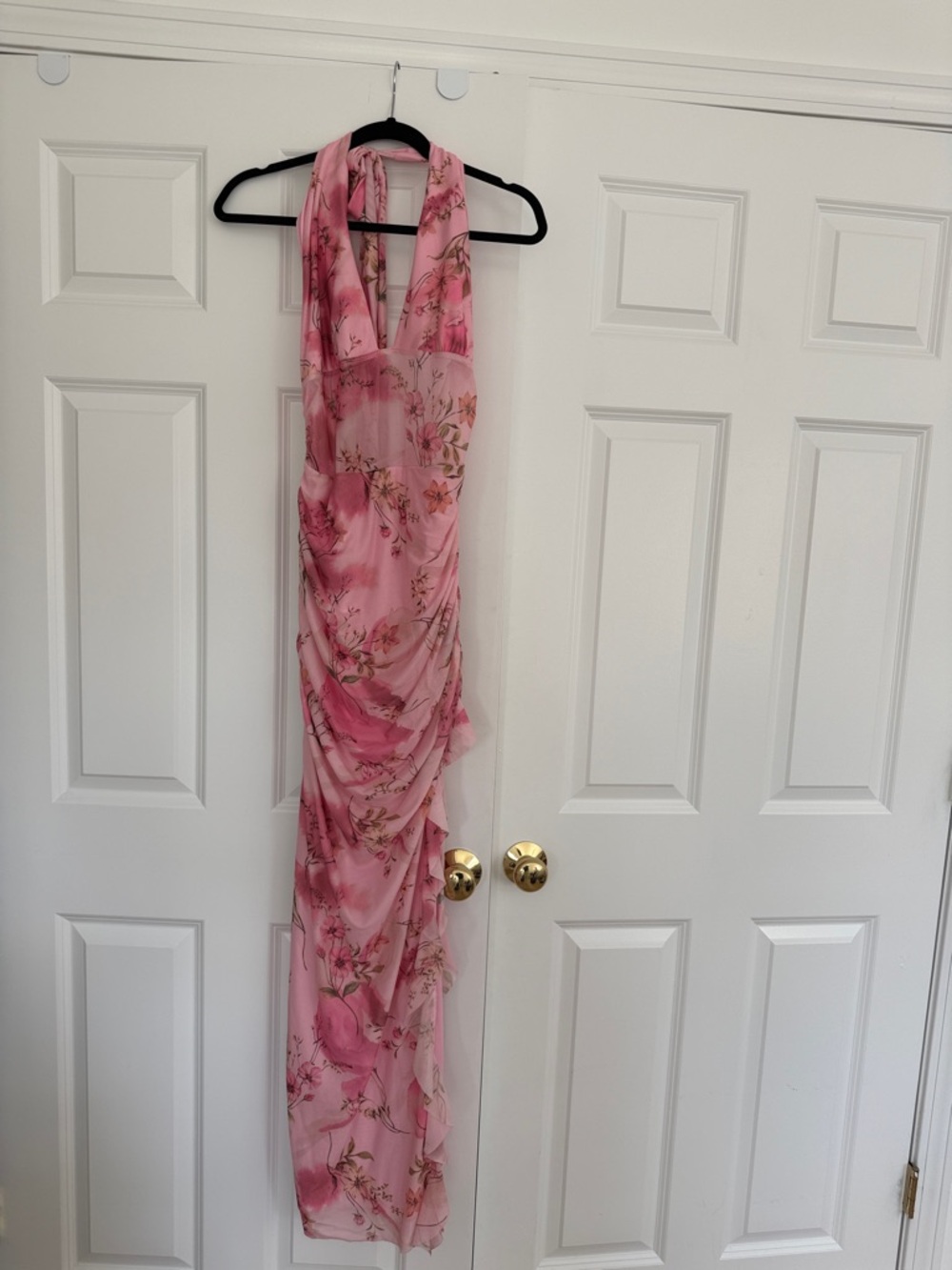 Peppermayo Pink Floral Maxi Dress
